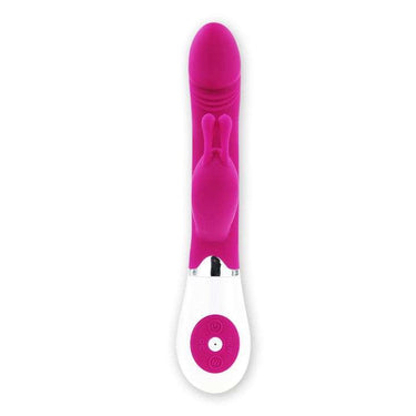 Vibratore Gene con Stimolazione Clitoridea e 30 Modalità di Vibrazione